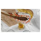 Sugar/Creamer, Various Glass, Murano Glass Fish