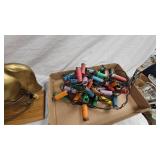 Horse and Lamp as Pictured with Shot Gun Shell Lights