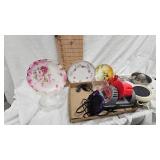 Nesting Chicken Dish,Coffee/Melt Warmers, Vintage Plates and Candy Dishes