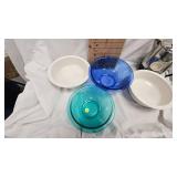 Farberware Perculater, Pitcher, Bowls