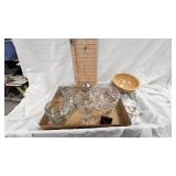 Anchor Hocking 6 oz glass bowls, Texas Ware and others, Crystal Style Candy Dishes