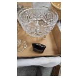 Anchor Hocking 6 oz glass bowls, Texas Ware and others, Crystal Style Candy Dishes