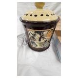 Café Cookie Jar and Minature Tea Set Pieces