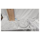 Vintage Platters/Mini Tea Sets