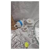 Vintage Platters/Mini Tea Sets