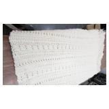 Crochet/Macreme Blanket Throw