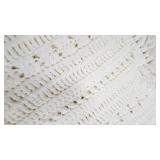Crochet/Macreme Blanket Throw