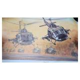 VietNam Theme Helicopter Prints