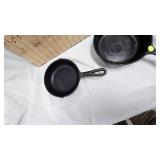 Lot of 6" and 8" Cast Iron Pans