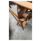 Amish Chair, Ladder, Ironing Board