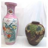 2 Large Vases
