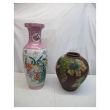 2 Large Vases