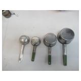 Lot of Vintage Measuring Cups and Baking Molds