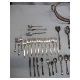 Lot of Vintage Silver Plated Items
