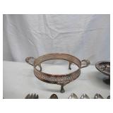 Lot of Vintage Silver Plated Items