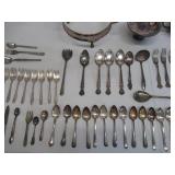 Lot of Vintage Silver Plated Items