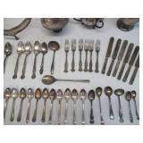 Lot of Vintage Silver Plated Items