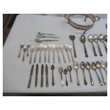 Lot of Vintage Silver Plated Items