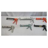 Lot of assorted Caulking Guns