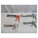 Lot of assorted Caulking Guns