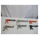 Lot of assorted Caulking Guns