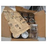Lot of 66 Canning Jars. Various sizes. Some are new, unused in boxes.
