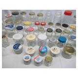 Lot of Canning Jars various sizes 4 oz to 1 Quart