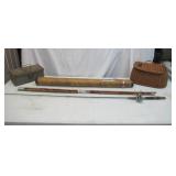 Lot of Antique Fishing Items