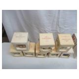 Lot of 15 Christmas Ornaments in original boxes. Hallmark and Campbell Kids 1978-1990s