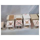 Lot of 15 Christmas Ornaments in original boxes. Hallmark and Campbell Kids 1978-1990s