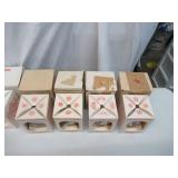 Lot of 15 Christmas Ornaments in original boxes. Hallmark and Campbell Kids 1978-1990s