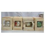 Lot of 15 Christmas Ornaments in original boxes. Hallmark and Campbell Kids 1978-1990s