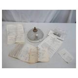 Lot of 3 various Light Fixtures. One is new in original unopened box.