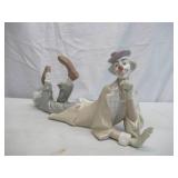 Lladro Clown with Beach Ball Retired Figurine 4618