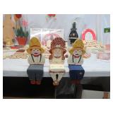 Lot of various woodworking crafting items