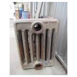 Lot of various Antique Cast Iron Radiator Parts