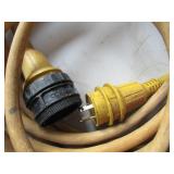 Lot of 4 Marine Shore Power Extension Cords