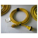 Lot of 4 Marine Shore Power Extension Cords