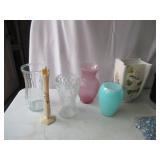 Lot of various Flower Vases