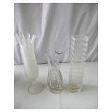 Lot of various Flower Vases