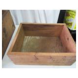 Lot of 5 Vintage Primitive Wood Boxes