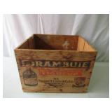Vintage Primitive Liquor Crate from Scotland
