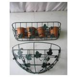 Lot of Various Garden Planters & Garden Decor