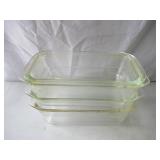 Lot of various Vintage PYREX,  Anchor Hocking and Adoroc France Glass Containers