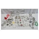 Lot of Vintage Cookie Cutters