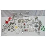 Lot of Vintage Cookie Cutters