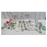 Lot of Vintage Cookie Cutters