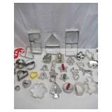 Lot of Vintage Cookie Cutters