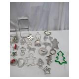 Lot of Vintage Cookie Cutters