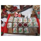 Lot of Vintage Christmas Decor & Santa Collection